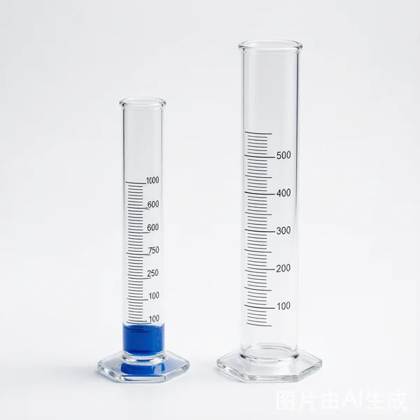 量筒 六角底座 刻度清晰